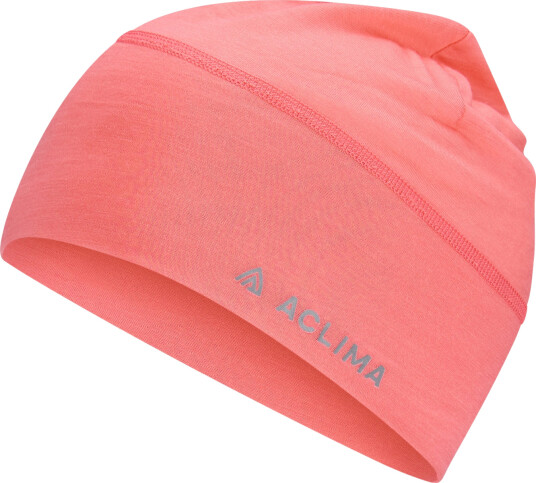 Aclima LightWool 140 Beanie Sun Kissed Coral OneSize