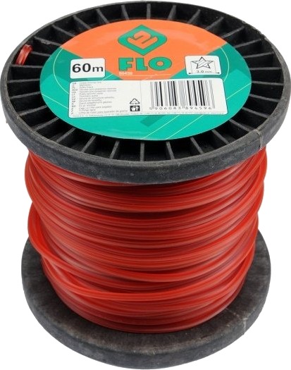 Flo Kuttelinje Med Stjerneprofil 3,0 Mm X 90 M 89459 Flo Kuttelinje Med Stjerneprofil 3,0 Mm X 90 M 89459