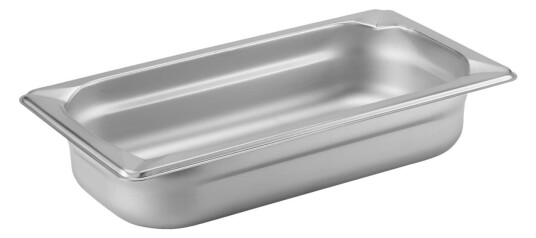 PULSIVA Kantine Profi GN 1/3; Størrelse GN 1/3, 2.5l, 32.7x17.6x6.5 cm (LxBxD); Stålgrå