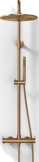 ArkiLife AVAO AABT900 S02 - Termostatsett Ø30 Wellness Rain, PVD Børstet Kobber