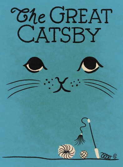 Namly Design Plakat The Great Catsby POSTERHRNXW8