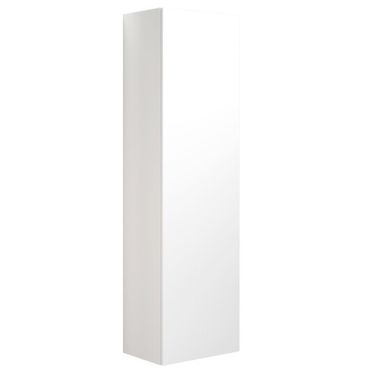 Dansani Inzo Høyskap m/1 dør 50x35x176 cm høyre Hvit Høyglans Dansani Inzo Høyskap m/1 dør 50x35x176 cm høyre Hvit Høyglans