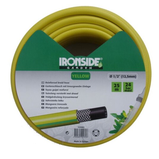 Ironside 500227 Vannslange 1/2", kryssarmert 25 m, Vanning