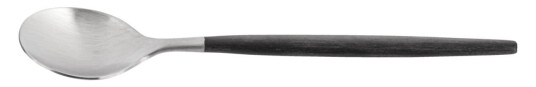 VEGA Teskje Turin; 18.7 cm (L); Svart/Stålgrå, Håndtak Svart; 12 Stykk / Forpakning