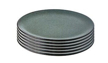 Aida Raw Desserttallerken 20 cm Northern Green 6 stk.