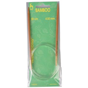 Pony Rundpinner Bambus 80cm 4,50mm / 31.5in US 7