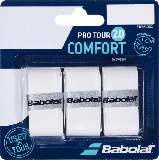 Babolat Pro Tour 2.0 3-Pack White Babolat Pro Tour 2.0 3-Pack White