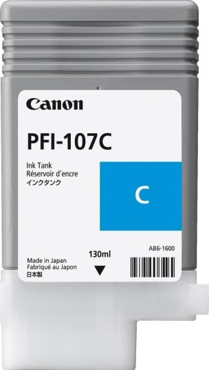 Canon PFI 107C cyan blekkpatron 130 ml