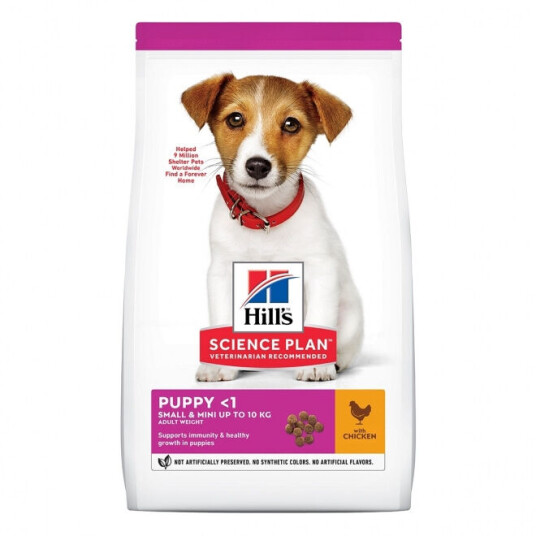 Hill's Science Plan Tørrfôr for Valper 6 kg - Small & Mini Kylling Hill's Science Plan Tørrfôr for Valper 6 kg - Small & Mini Kylling