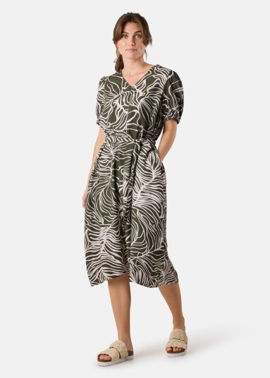 Seaside Hudson Tunic Dress W Olive Leaf 40 Kjoler