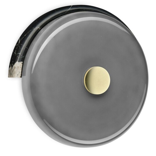 Trip Vegglampe Marmor Ask / Grå