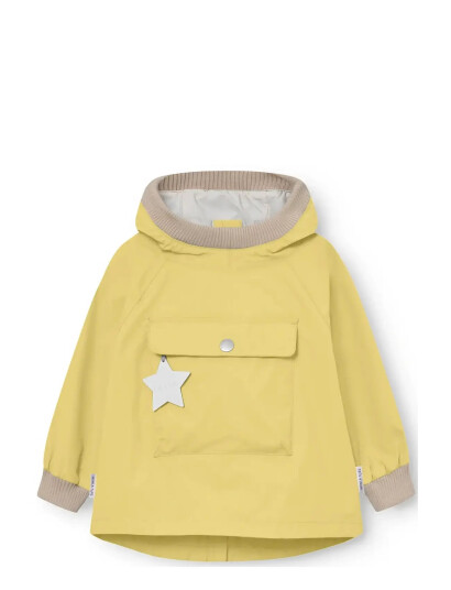 MINI A TURE Matbabyvito Fleece Lined Spring Anorac. Grs Yellow 6M/68