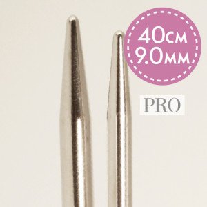 Drops Pro Rundpinner Messing 40cm 9.00mm / 15.7in US13