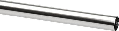 Elfa 621205 Klesstang sølvfarget Ø 25 x 1245 mm Elfa 621205 Klesstang sølvfarget Ø 25 x 1245 mm