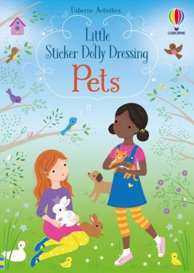 Little Sticker Dolly Dressing Pets Av Fiona Watt