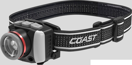 Coast Fl95r Genopladelig Pandelampe Med Fokus Og Lys I Tre Farver 1250 Lumen