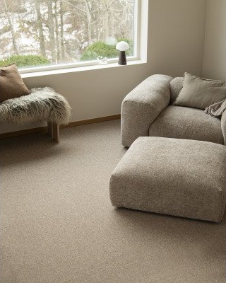 Kilands Herkules lysebeige 9613 vegg til vegg teppe