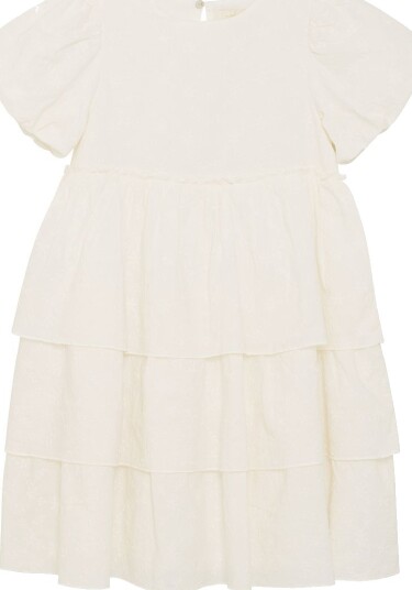 Creamie Dress Embroidery Cream 98