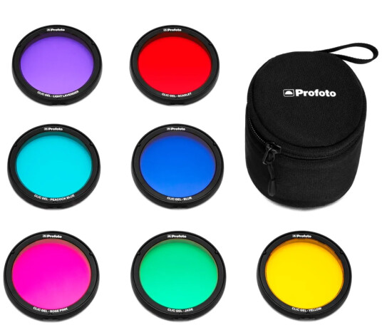 Profoto Clic Color Effects Kit Effekt filtersett til A1- serie blits Profoto Clic Color Effects Kit Effekt filtersett til A1- serie blits