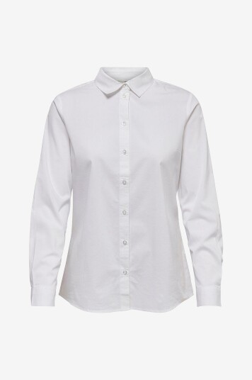 JDY - Skjorte jdyMio L/S Shirt - Hvit JDY - Skjorte jdyMio L/S Shirt - Hvit