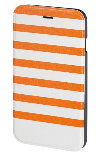 Hama Folio Mobildeksel for Apple iPhone 6/6s med Lomme Oransje/Hvit Hama Folio Mobildeksel for Apple iPhone 6/6s med Lomme Oransje/Hvit