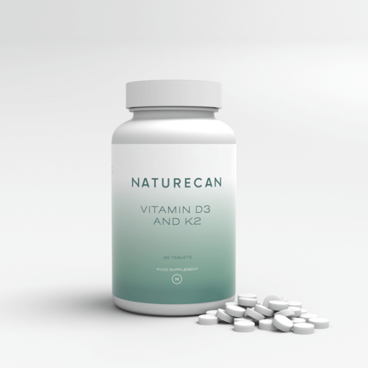 Vitamin D3 og K2 180 Tablets