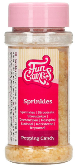 CakeSupplies FunCakes Strøssel Popping Candy - 70 g