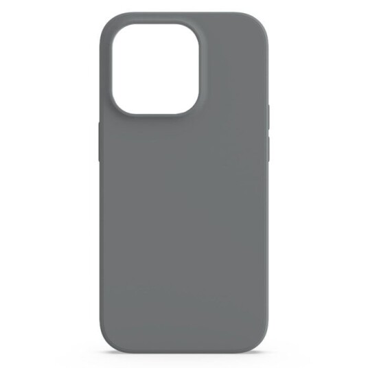 Linocell Rubber case for iPhone 14 Pro Grå