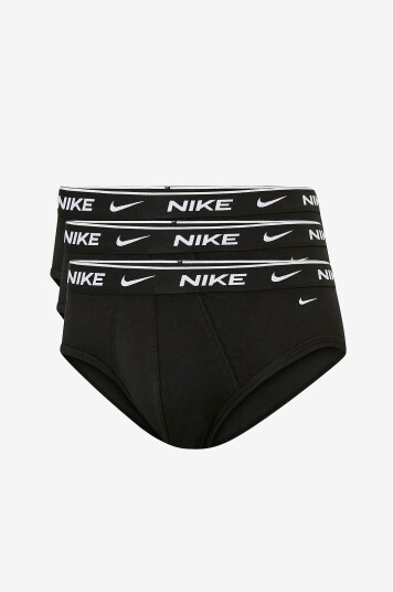 Nike Underwear Underbukser Everyday Cotton Stretch Brief 3 pakning Svart