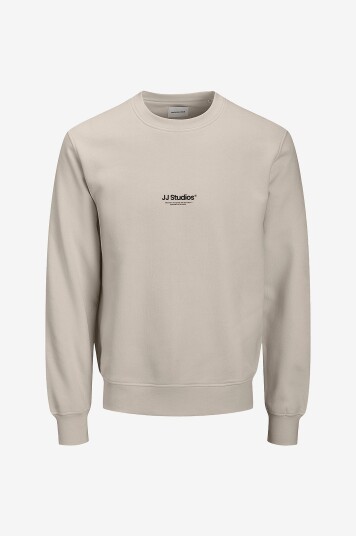 Jack & Jones Collegegenser jjeSoho Sweat Crew Neck Grå