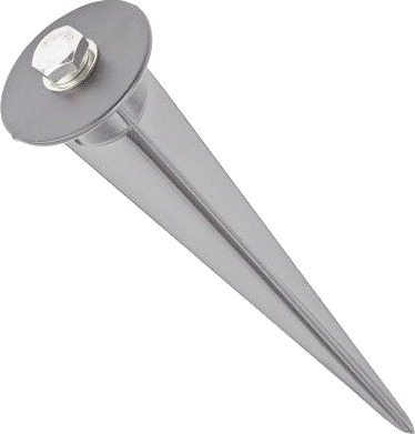 V Tac V Tac Spyd til LED lyskastere Diameter 6 cm Høyde 26,5 cm