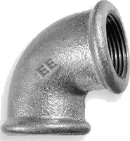 Kne 90° 2,5" Sink