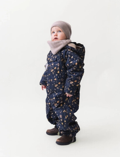 MINI A TURE Matwistang Fleece Lined Snowsuit. Grs Khaki green 104 MINI A TURE Matwistang Fleece Lined Snowsuit. Grs Khaki green 104