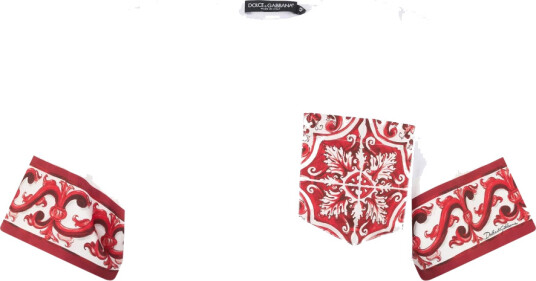 Dolce & Gabbana Herre Topper Hvit S,