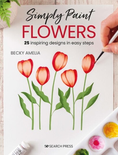 Simply Paint Flowers Av Becky Amelia