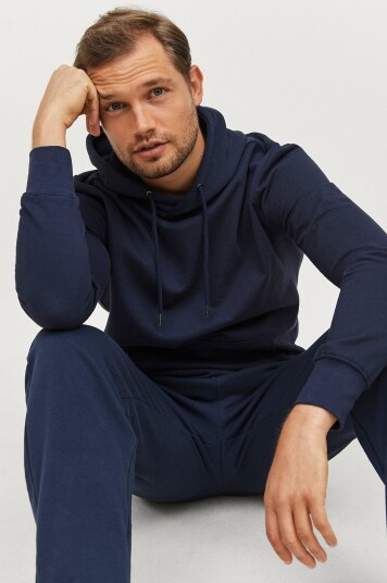 Ellos Collection Hoodie Drew Blå Ellos Collection Hoodie Drew Blå