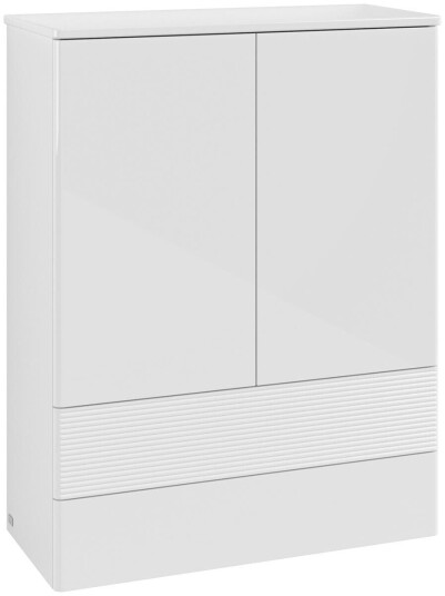 Villeroy & Boch Villeroy & Boch Antao Høyskap 81,4x35,6x103,9 cm m/lys Hvit Høyglans
