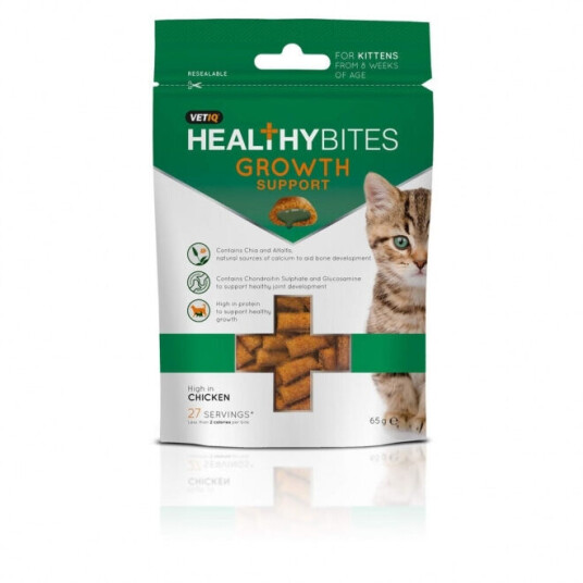 Vetiq Healthy Bites Growth Support For Kittens 65G