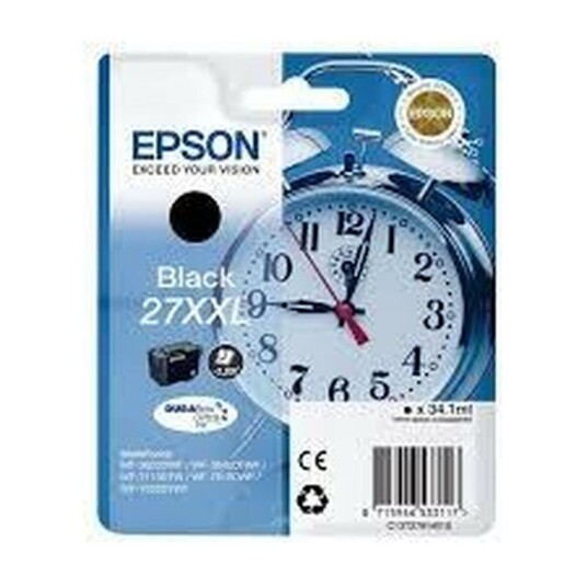 Epson Originale Blekkpatroner Epson 27xxl Svart Epson Originale Blekkpatroner Epson 27xxl Svart