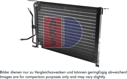 Kondensator, klimaanlegg AKS DASIS 092130N Kondensator, klimaanlegg AKS DASIS 092130N