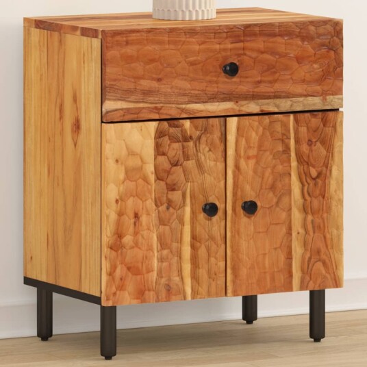 Nattbord 50x33x60 cm heltre akasie 8720845422844