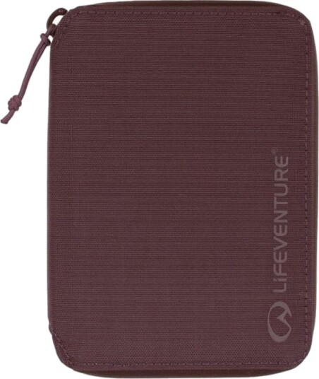 Lifeventure Rfid Mini Reise­Lommebok Plum