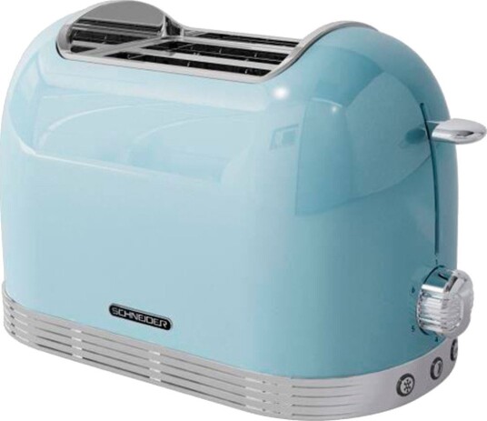 Schneider Consumer SCTO2BL Retro Brødrister 815W (2 skiver) Blå