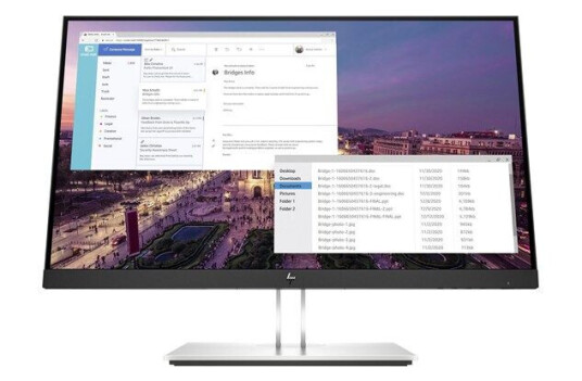 HP E23 G4 23" Full HD IPS PC-skjerm med 5ms responstid og HDMI