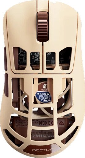 Pulsar Noctua Feinmann F01 Trådløs Gamingmus Brun