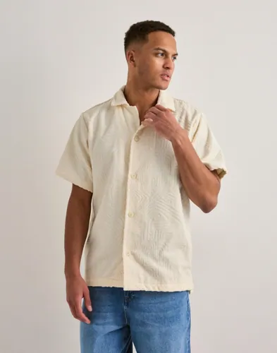 OAS Cuba Terry Shirt Kortermede skjorter Beige OAS Cuba Terry Shirt Kortermede skjorter Beige