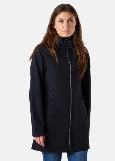 Swedemount Trondheim Softshell Coat W Black 36 Høstjakker