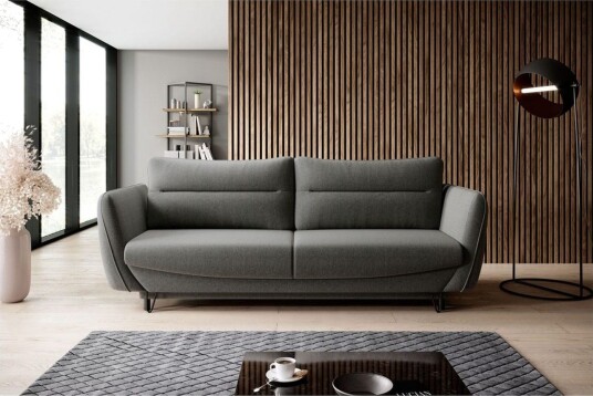 Sofa Eltap Silva 236x95x90 cm Flores 4 grå