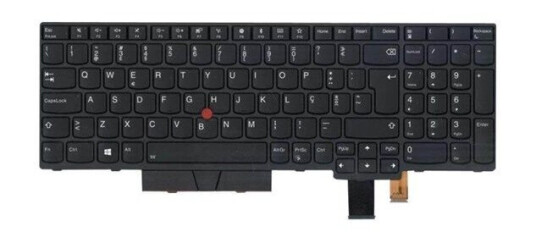 Lenovo Lite-On SN8361BL1 - Brbart tastatur - til utskifting - Portugisisk - Svart