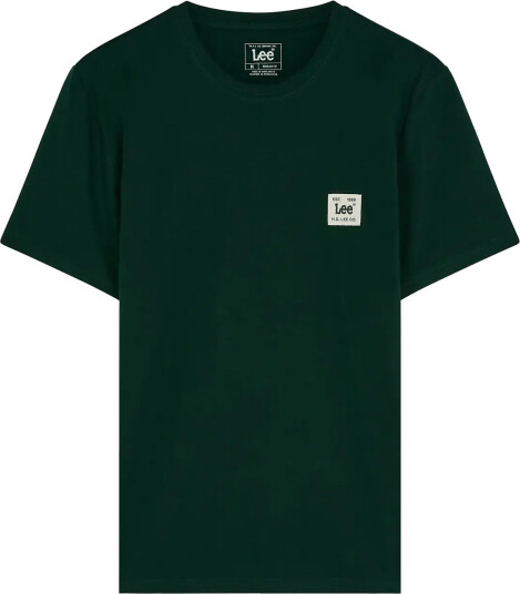 Lee Jeans Woven Label Tee Green XXL
